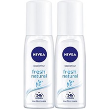 Nivea Fresh Natural Kadın Pump Sprey Deodorant 75ML
