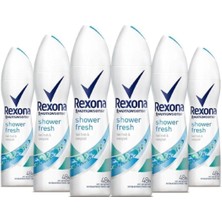 Rexona Kadın Deodorant Shower Fresh 150ML x 6
