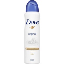 Dove Kadın Deodorant Sprey Original 150 ml Hassas Ciltler İçin 48 Saat Etkili Koruma
