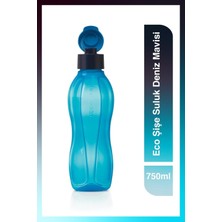 Tupperware Eco Şişe Deniz Mavisi Suluk 750 ml BPA İçermez Hafif ve Taşınabilir Tasarım