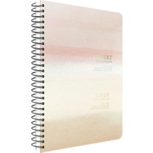 Gıpta Papernotes Spiralli Sert Kapak 17X24 120 Yaprak Kareli Defter