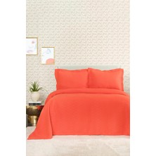 Karaca Home Cedric Nar Çiçeği Çift Kişilik Yatak Örtüsü