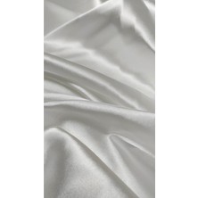 EC Shop Beril Kumaş Beyaz Saten Kumaş