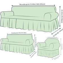 Elgeyar Bürümcük Koltuk, Kanepe, Çekyat Örtüsü, Koltuk Kılıfı 3 1 1 Bürümcük3 1