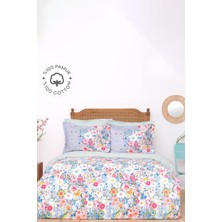 Karaca Home Dulce Mavi   Pamuk Tek Kişilik Nevresim Takımı