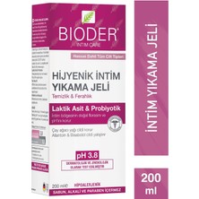 Bioder Hijyenik Intim Yıkama Jeli 200 Ml - Probiyotik Içerikli Özel Formül