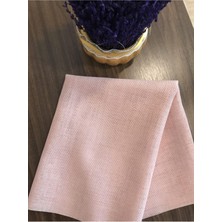 Etuval Linen Etamin Punch Ve Pano Kumaşı Pudra 100 x 80