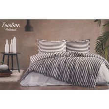 Özdilek Trioline Tek Kişilik Nevresim Takımı Antrasit