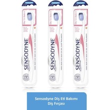 Sensodyne Diş Eti Bakımı Diş Fırçası-Yumuşak 3 Adet Sensodyne Diş Fırçası