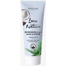 Oriflame Love Nature Love Nature 2'si 1 Arada Canlandırıcı Maske ve Arındırıcı