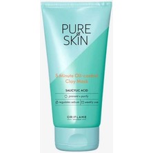 Oriflame Pure Skin 5 Dakikalık Yağ Kontrol Kil Maskesi
