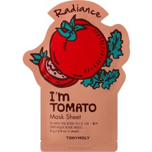 Tonymoly Yüz Maskesi I'm Real Parlatıcı ve Arındırıcı Domates Cilt Bakımı ( 1 Adet )