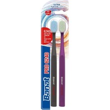 Banat Pro Diş Fırçası 1+1 Renkli Yumuşak Kıllı Ultra Yumuşak Fırça 2 Parça