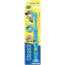 Banat Kral Şakir Diş Fırçası 5+ Yaş Yumuşak (Soft) Vakumlu Ayak