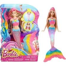 Barbie Işıltılı Gökkuşağı Denizkızı DHC40 Eğlenceli Oyun ve Renkli Tasarım ile 3+ Yaş İçin