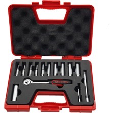 İzeltaş 1107006014 1/4'' Derin Lokma Anahtar Takımı 14 Parça