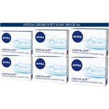 Nivea Nıvea Creme Soft Care Soap 100 gr X6