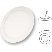 Cata LED Panel 18W 6500K Beyaz Işık Sıva Altı CT-5169-B