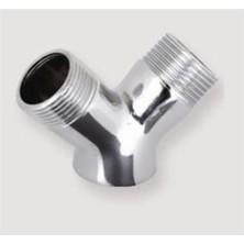 Çelik 3/4 Çamaşır Musluğu Çatalı