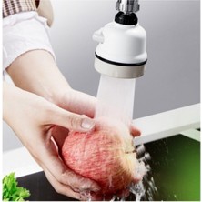 [email Protected] 3 Fonksiyonlu Mutfak Lavabo Başlığı 360 Derece Döner Musluk Ucu