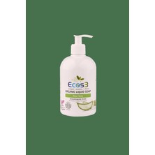 Ecos3 Organik Sıvı Sabun Aloevera + Beyaz Manolya 500 ml x 2