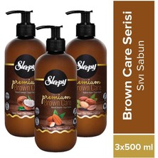 Sleepy Premium Brown Care Serisi Sıvı Sabun 3X500 ml