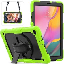 Peeq Samsung Galaxy T500 Tab A7 10.4 Uyumlu Kılıf Defender Askılı Zırhlı Tank Case