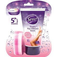 Sesu 150 ml Duşta Tüy Dökücü Krem Hassas Ciltler İçin Kötü Kokuyu Hapseden Özel Formül