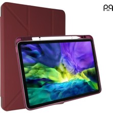 Peeq iPad Pro 11 Inç 2021 3. Nesil Stand Olabilen Kalemlik Bölmeli Otomatik Uyku Modlu Akıllı Kılıf