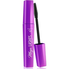 Golden Rose Mega Lashes Siyah Hacim Verici Maskara Özel Tasarım Fırça ile Etkileyici Kirpikler