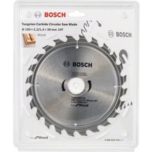Bosch Optiline Eco 190*30 mm 24 Diş Daire Testere Bıçağı -