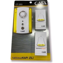 Cata Kablosuz Uzaktan Kumandalı Zil / CT-203