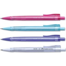 Faber-Castell 0,7 mm Uçlu Econ Versatil Kalem Renk Seçenekleri ile Mekanik Kalem