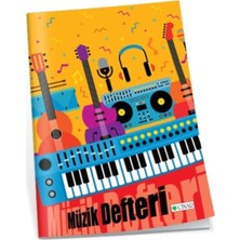 Çınar Defter Çınar 22000 Büyük Müzik Defteri - 20 Yaprak