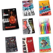 Çınar Defter Çınar 22000 Büyük Müzik Defteri - 20 Yaprak