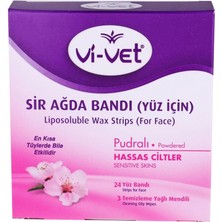 Vi-Vet Sir Ağda Bandı 24'lü Pudralı Yüz