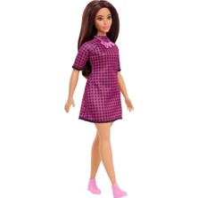 Barbie HBV20 Barbie Fashionistas Pötikare Elbiseli