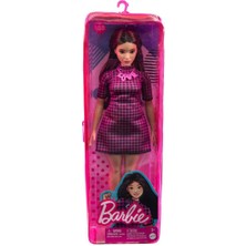 Barbie HBV20 Barbie Fashionistas Pötikare Elbiseli