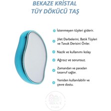 EC Shop Lupix Crystal Eraser Epilasyon Aleti, Tüy Dökücü, Tüy Silgisi, Kristal Taş-Mavi