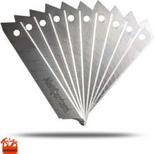 Elka Maket Bıçağı Yedeği 10LU Paket Geniş 18MM Kalın Maket Ağzı