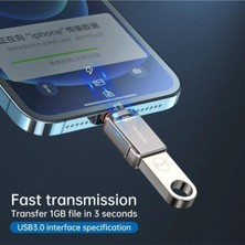 Mcdodo OT-8600 Iphone Için Otg Veri Data Aktarımı Için Adaptör Lightning Alüminyum Yüksek Kalite