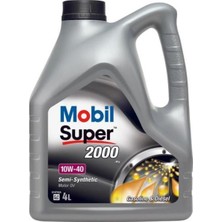 Mobil Mobıl Super 2000 X1 10W-40 4 Lt