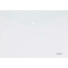 Noki A4 Çıtçıtlı Zarf Dosya 3101 - Beyaz Renk ve Pratik Kullanım İçin 1 Adet