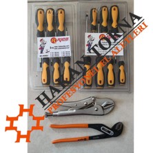 Rico Tornavida Takım Set - Torx Tornavida Takımı Seti ve Ayarlı Pense - Fort Pense S2 Çelik