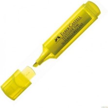 Faber-Castell Faber Castell Faber-Castell Sarı Şeffaf Gövde Fosforlu Kalem 1546