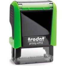 Trodat 4910 Hemşire Doktor Isim Ünvan Kaşesi (Mavi-Siyah-Kırmızı Mürekkep Seçenekli) Trodat