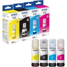 Epson 112 Orijinal Mürekkep Seti Cmyk 127 Ml-70 ml - L11160
