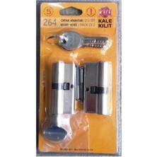 Kale Kilit Kale 264 Snc+Smc Ikiz Set Sistem Barel Ortak Anahtar Tuzaksız 68 mm