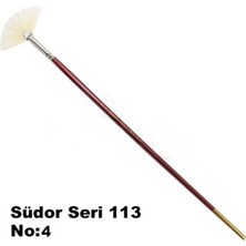 Südor Fırça Yelpaze Kıl Seri 113 No: 4