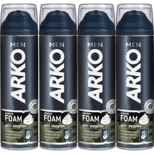 Arko Men Tıraş Köpüğü Anti Irritation 200ML x 4 Adet